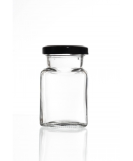Kvadro 150 ml befőttes üveg lapkával