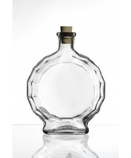 Kulacs 0,5 literes lapos üveg palack