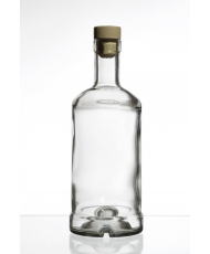 Gunar 0,5 literes üvegpalack dugóval