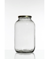 Konzerves 4250 ml befőttes üvegpalack lapkával