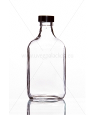 F200 0,2l lapos üveg palack