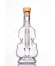 Hegedű 0,2l csatos díszüveg palack