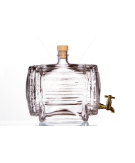 Hordó 1,5l csapos üveg palack