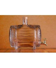 Hordó 1,5l csapos üveg palack